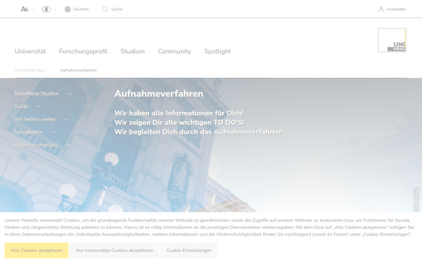 aufnahmeverfahren.uni-graz.at