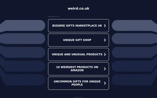 weird.co.uk