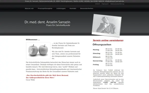 www.zahnarzt-sarrazin.de