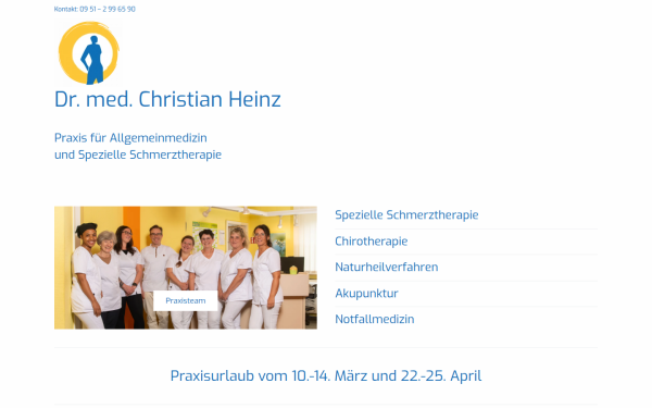 schmerzpraxis-heinz.de