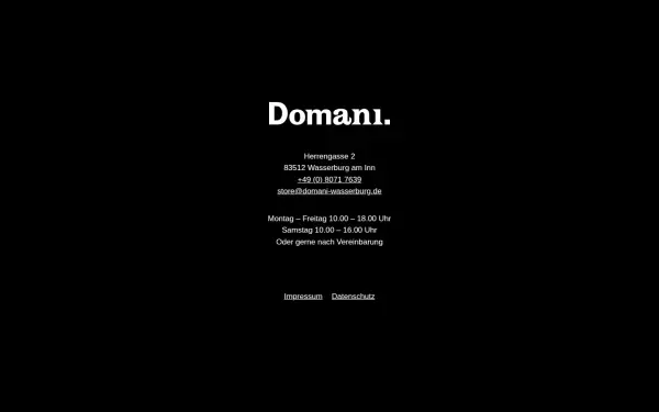 www.domani-wasserburg.de