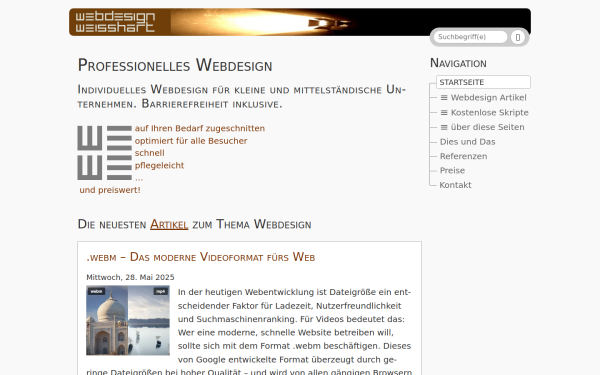 webdesign.weisshart.de
