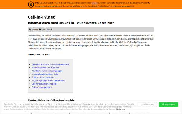 www.call-in-tv.net