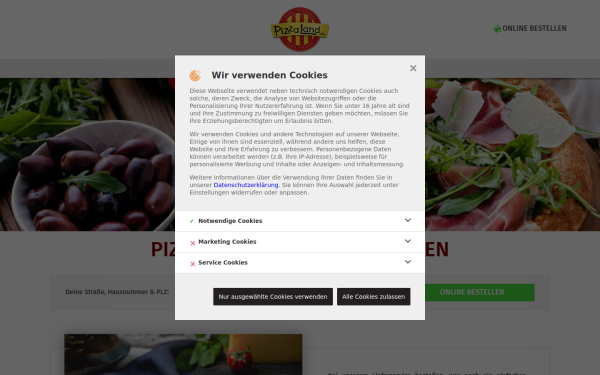 www.pizzaland.de
