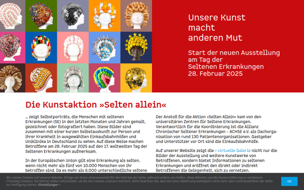 www.seltenallein.de