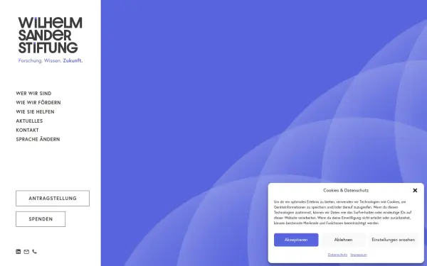 www.wilhelm-sander-stiftung.de