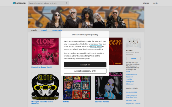 cloneband.bandcamp.com