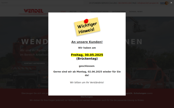 wendel-arbeitsbuehnen.de