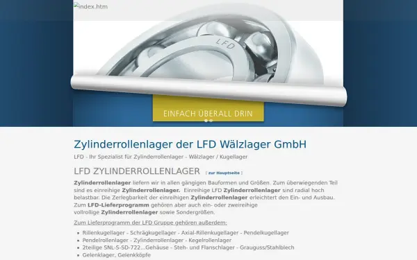 lfd-zylinderrollenlager.de