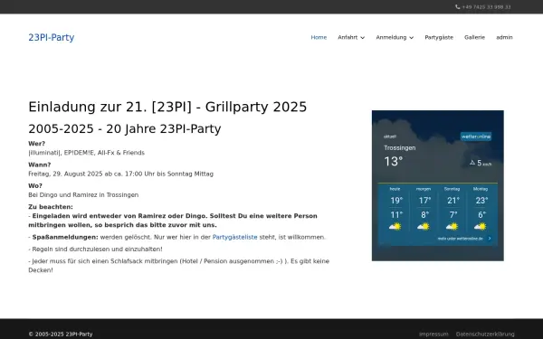 23pi-party.de