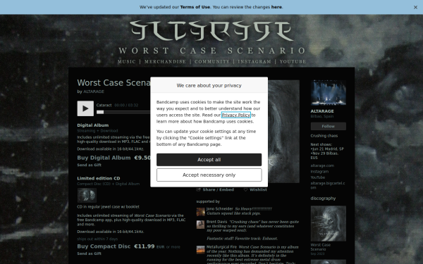 altarage.bandcamp.com