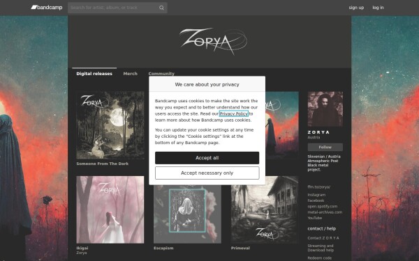 zorya.bandcamp.com