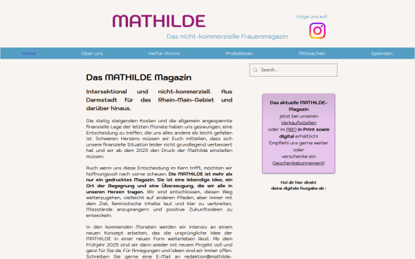 www.mathilde-frauenzeitung.de