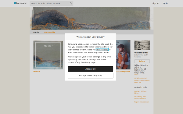 williamritter.bandcamp.com
