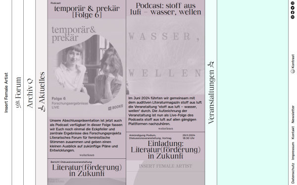 insertfemaleartist.de