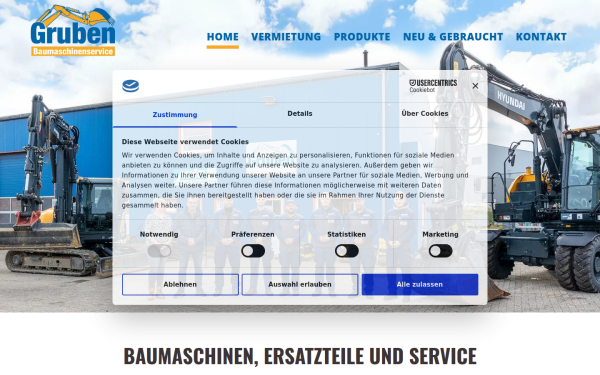 gruben-baumaschinen.de