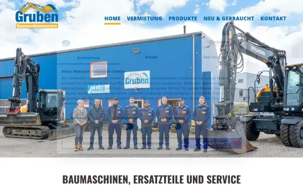 gruben-baumaschinen.de
