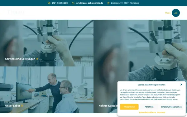 hauss-zahntechnik.de
