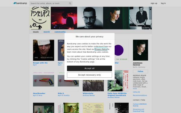 andreasreihse.bandcamp.com