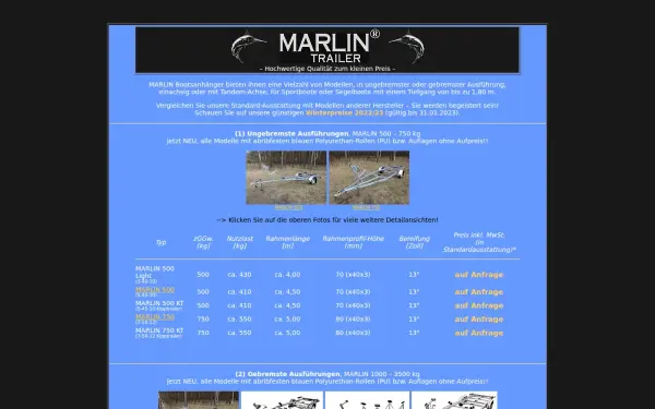 marlin-trailer.de
