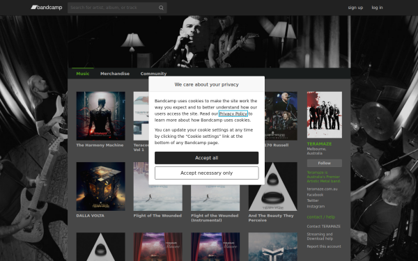 teramaze.bandcamp.com