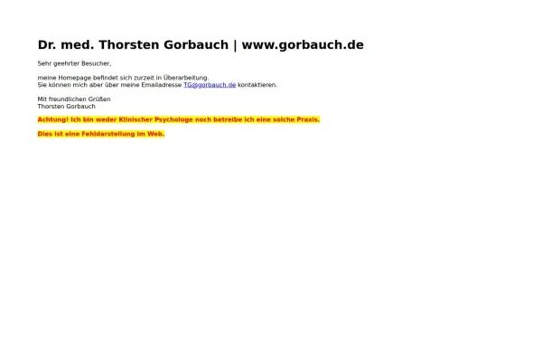 gorbauch.de