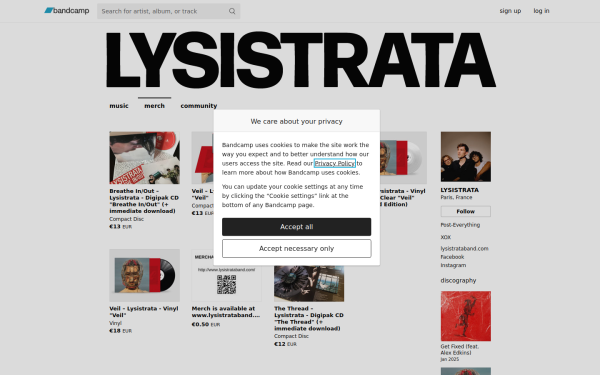lysistrata.bandcamp.com