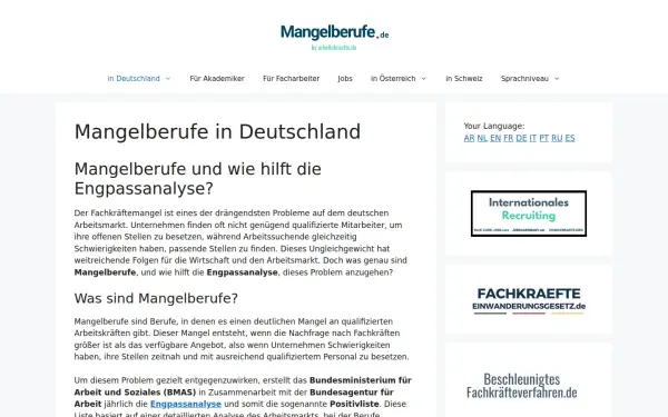 www.mangelberufe.de