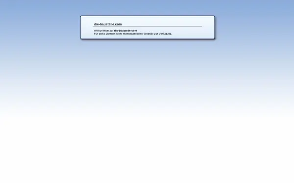 die-baustelle.com