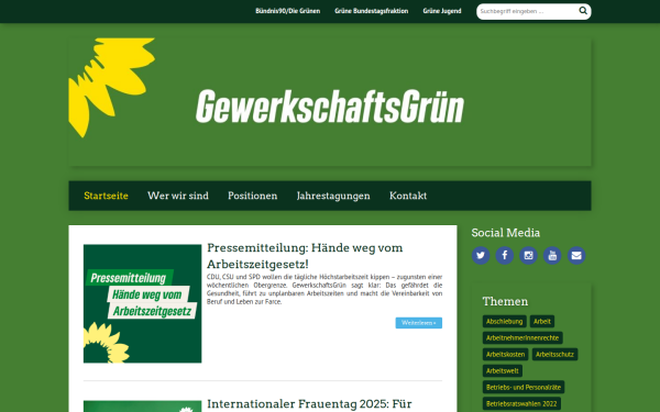 gewerkschaftsgruen.de