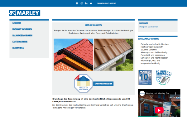 www.dachrinnenrechner.de