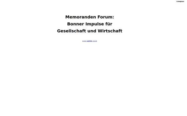 memoranden-forum.de