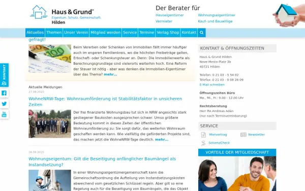 www.hausundgrund-hilden.de