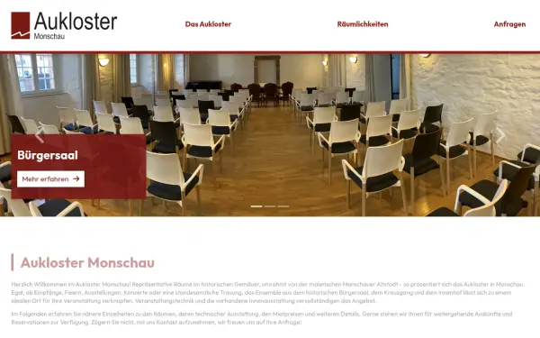 www.aukloster-monschau.de