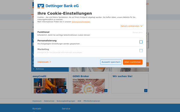 www.dettinger-bank.de