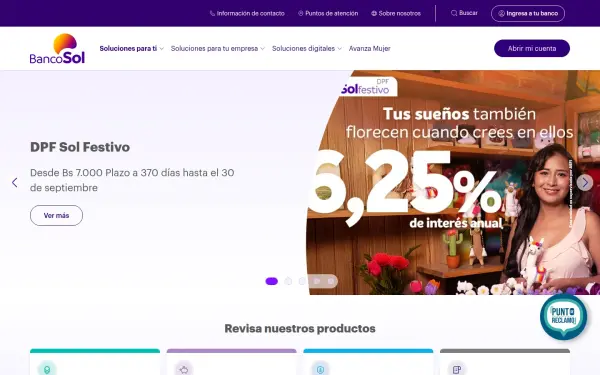 www.bancosol.com.bo