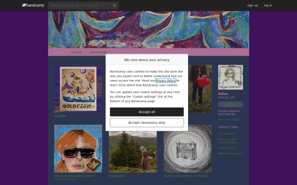 bellza.bandcamp.com