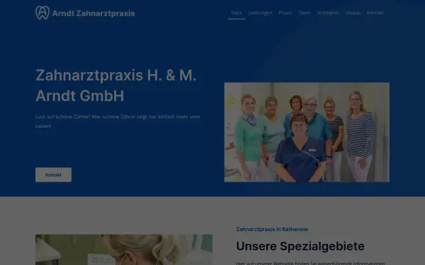 arndt-zahnarztpraxis.de
