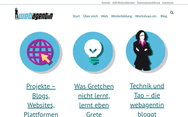 diewebagentin.de