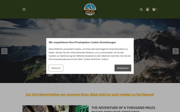 www.miles-outdoor.de