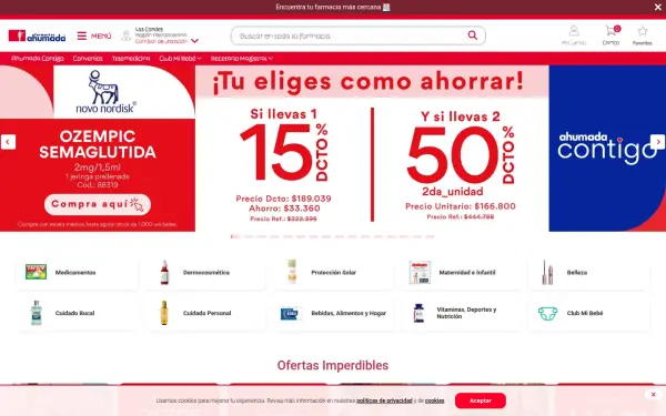 www.farmaciasahumada.cl