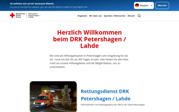 www.drk-petershagen-lahde.de