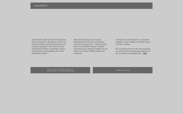 mackspace.de