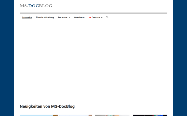 www.ms-docblog.de