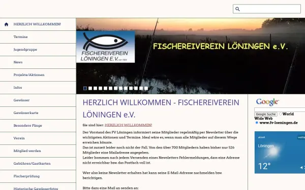 anglerverein-loeningen.de