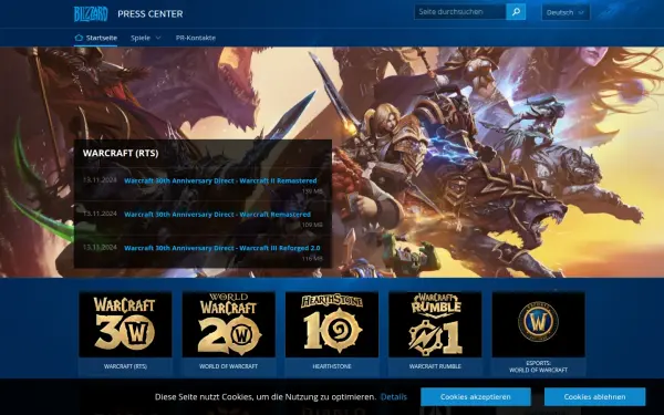blizzard.gamespress.com