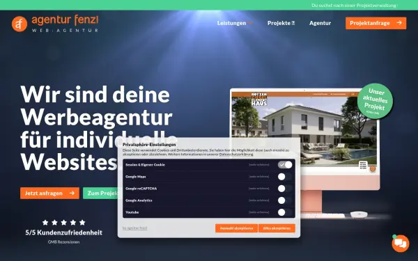 www.agentur-fenzl.de