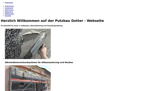 www.putz-bau-dotter.de