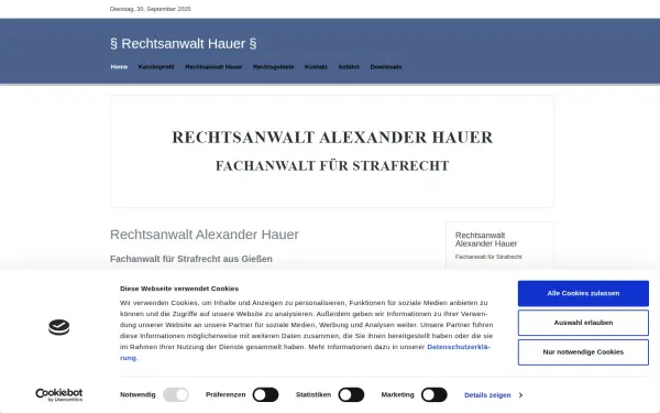 www.anwaltskanzlei-hauer.de
