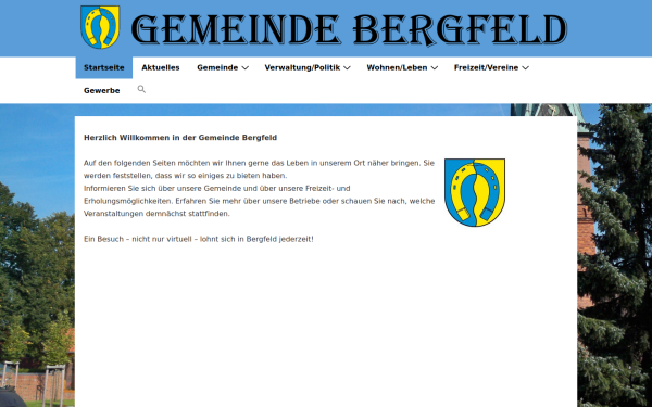 www.gemeinde-bergfeld.de